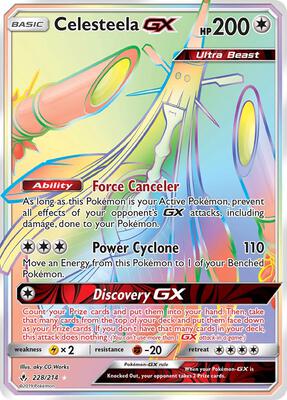Celesteela GX (Secret) card from SM - Unbroken Bonds