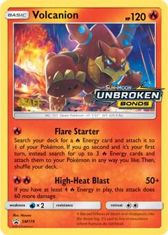 Volcanion - SM179 (Prerelease) [Staff] card from SM Promos