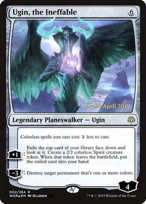 Ugin, the Ineffable card from Prerelease Cards