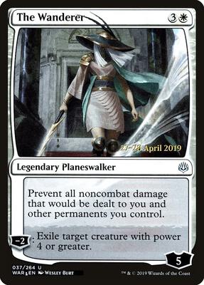 The Wanderer card from Prerelease Cards
