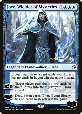 Jace, Wielder of Mysteries card from Prerelease Cards