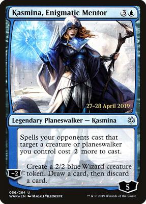 Kasmina, Enigmatic Mentor card from Prerelease Cards