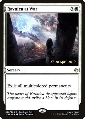Ravnica at War card from Prerelease Cards