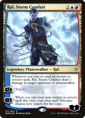 Ral, Storm Conduit card from Prerelease Cards