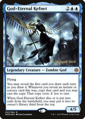 God-Eternal Kefnet card from Prerelease Cards