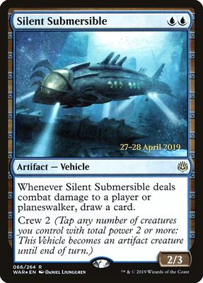 Silent Submersible card from Prerelease Cards