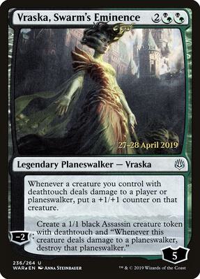Vraska, Swarm's Eminence card from Prerelease Cards