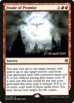 Finale of Promise card from Prerelease Cards
