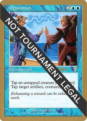 Opposition - 2002 Sim Han How (7ED) card from World Championship Decks