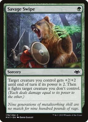 Savage Swipe card from Modern Horizons