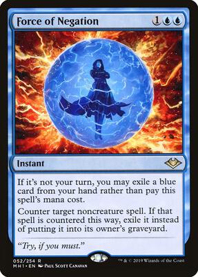 Force of Negation card from Modern Horizons