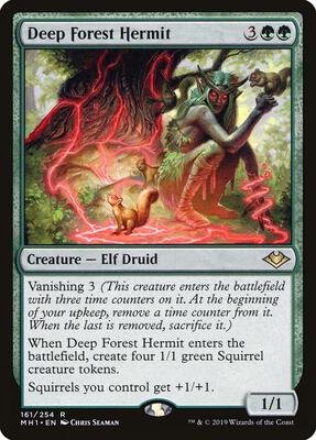 Deep Forest Hermit card from Modern Horizons