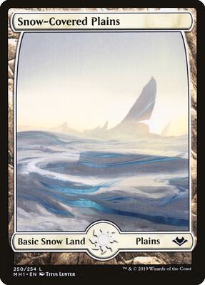Snow-Covered Plains card from Modern Horizons