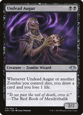 Undead Augur card from Modern Horizons