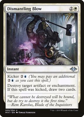 Dismantling Blow card from Modern Horizons