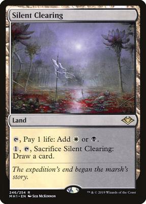 Silent Clearing card from Modern Horizons