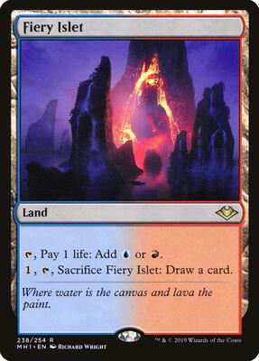 Fiery Islet card from Modern Horizons