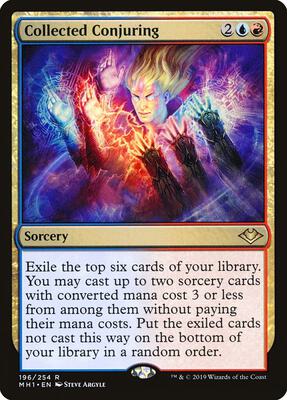 Collected Conjuring card from Modern Horizons