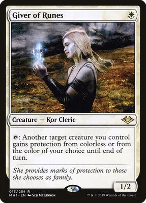 Giver of Runes card from Modern Horizons