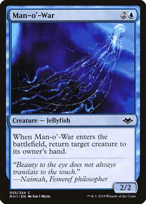 Man-o'-War card from Modern Horizons