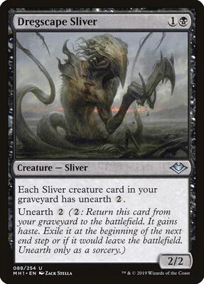 Dregscape Sliver card from Modern Horizons