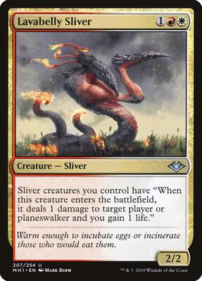 Lavabelly Sliver card from Modern Horizons