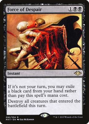 Force of Despair card from Modern Horizons