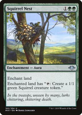 Squirrel Nest card from Modern Horizons