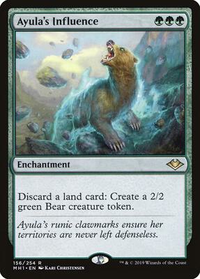 Ayula's Influence card from Modern Horizons