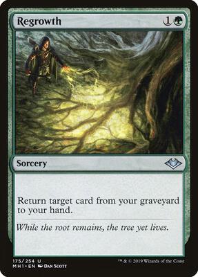Regrowth card from Modern Horizons
