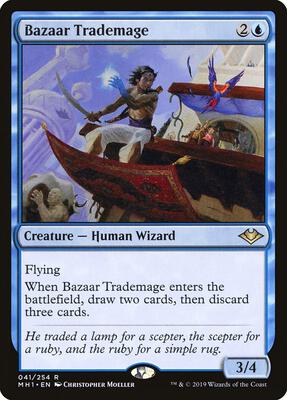 Bazaar Trademage card from Modern Horizons