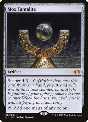 Mox Tantalite card from Modern Horizons