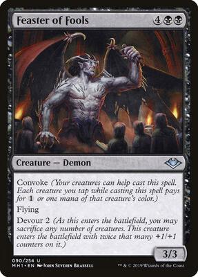 Feaster of Fools card from Modern Horizons