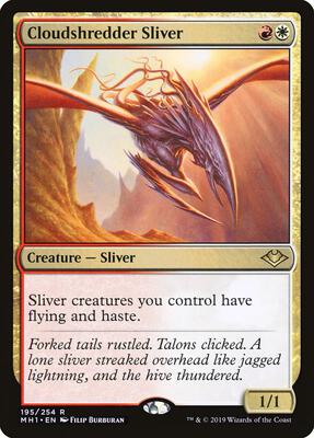 Cloudshredder Sliver card from Modern Horizons