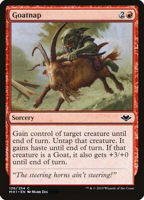 Goatnap card from Modern Horizons