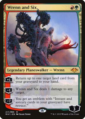 Wrenn and Six card from Modern Horizons