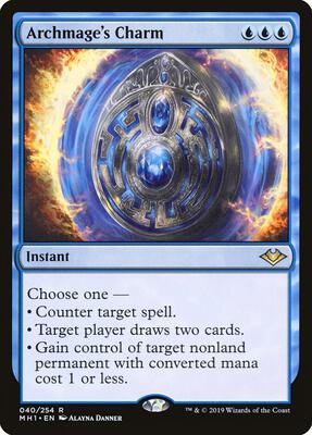Archmage's Charm card from Modern Horizons