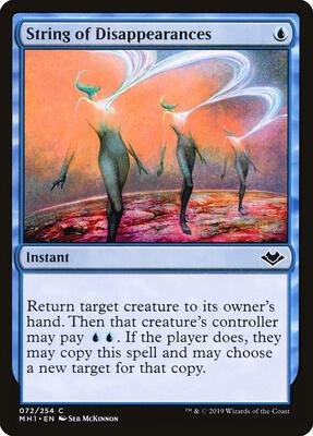 String of Disappearances card from Modern Horizons