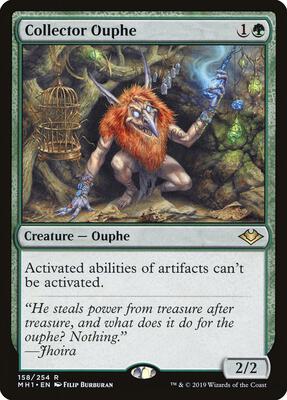 Collector Ouphe card from Modern Horizons