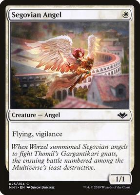 Segovian Angel card from Modern Horizons