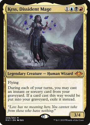 Kess, Dissident Mage card from Modern Horizons