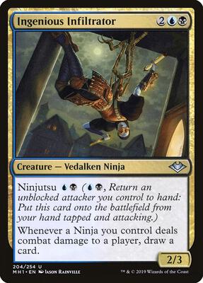 Ingenious Infiltrator card from Modern Horizons