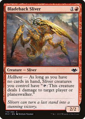 Bladeback Sliver card from Modern Horizons