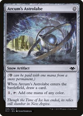 Arcum's Astrolabe card from Modern Horizons