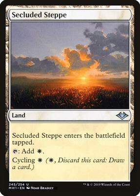 Secluded Steppe card from Modern Horizons
