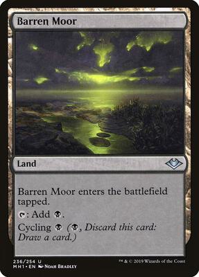 Barren Moor card from Modern Horizons