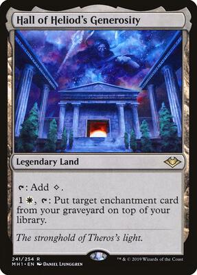 Hall of Heliod's Generosity card from Modern Horizons