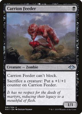 Carrion Feeder card from Modern Horizons