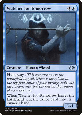 Watcher for Tomorrow card from Modern Horizons