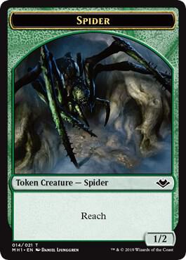 Spider Token card from Modern Horizons